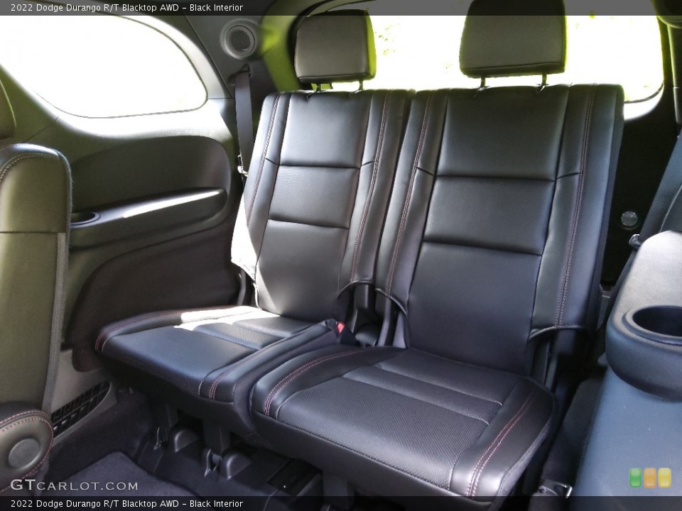 Black Interior Rear Seat for the 2022 Dodge Durango R/T Blacktop AWD #144824852