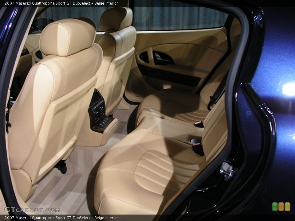 Beige Interior Photo for the 2007 Maserati Quattroporte Sport GT DuoSelect #144825