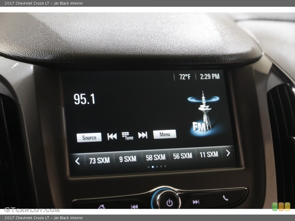 Jet Black Interior Audio System for the 2017 Chevrolet Cruze LT #144825209