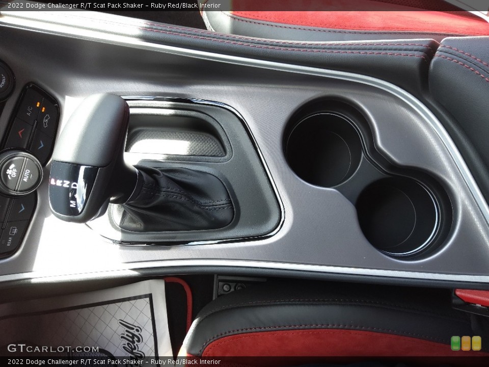 Ruby Red/Black Interior Transmission for the 2022 Dodge Challenger R/T Scat Pack Shaker #144826148