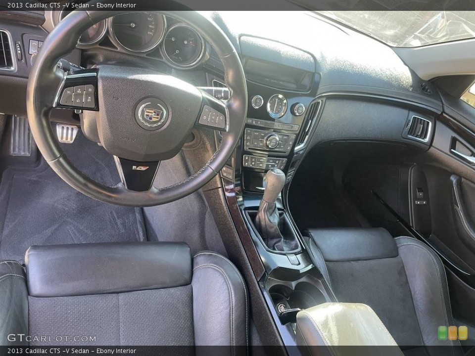 Ebony Interior Photo for the 2013 Cadillac CTS -V Sedan #144826478