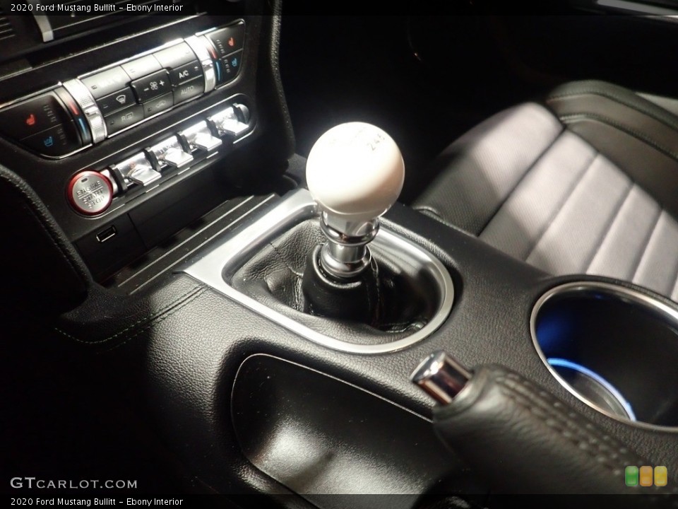 Ebony Interior Transmission for the 2020 Ford Mustang Bullitt #144828335