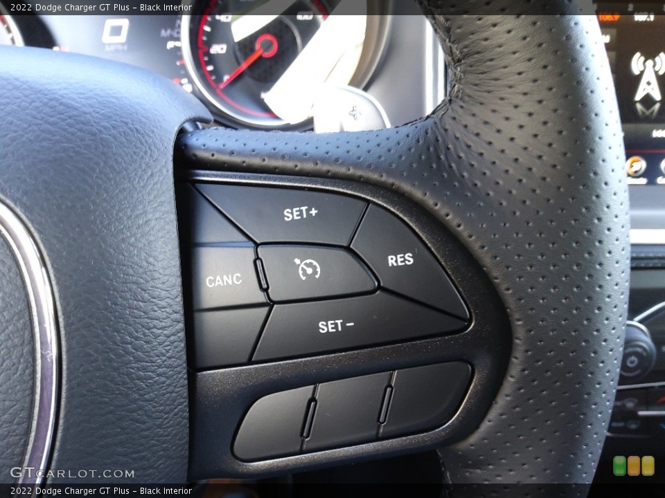 Black Interior Steering Wheel for the 2022 Dodge Charger GT Plus #144828530
