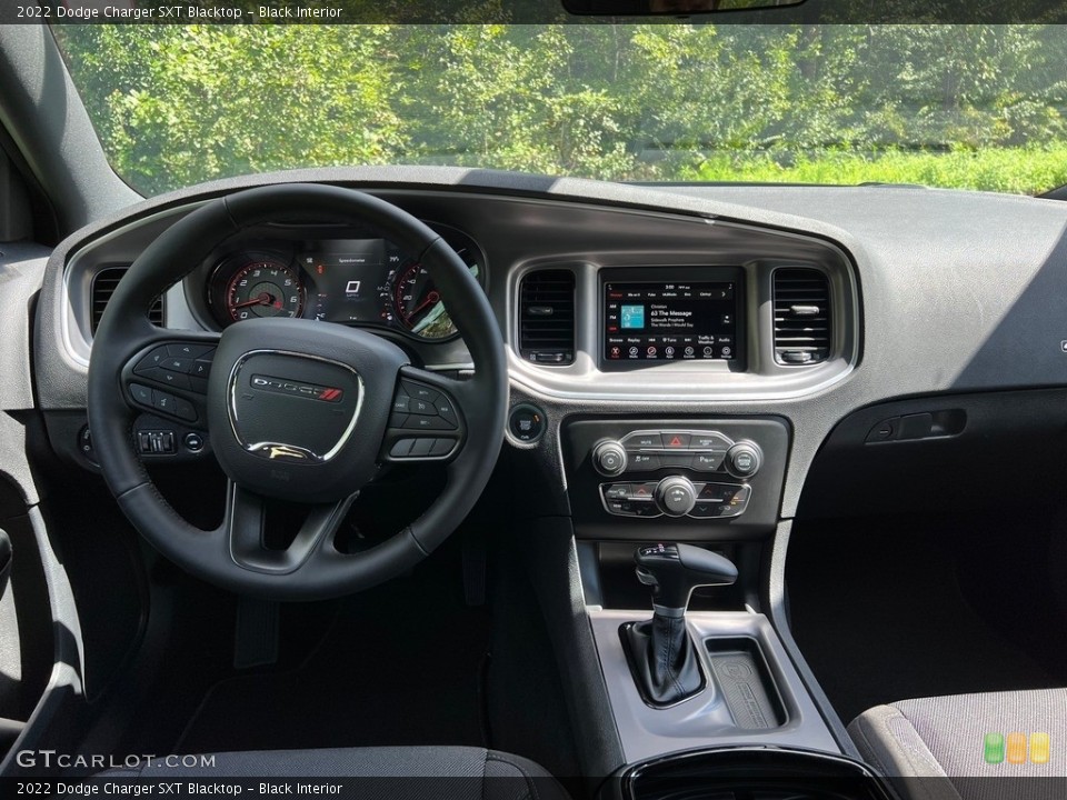 Black Interior Dashboard for the 2022 Dodge Charger SXT Blacktop #144828611