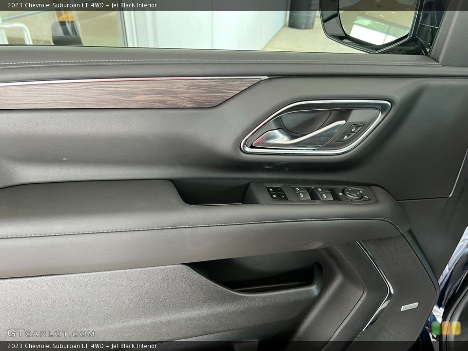 Jet Black Interior Door Panel for the 2023 Chevrolet Suburban LT 4WD #144829688