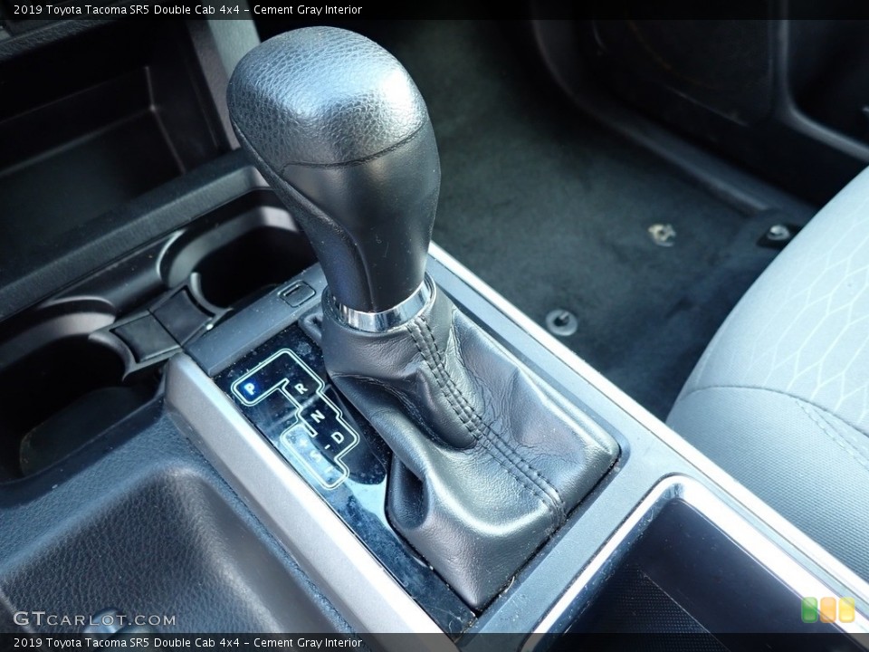 Cement Gray Interior Transmission for the 2019 Toyota Tacoma SR5 Double Cab 4x4 #144829811