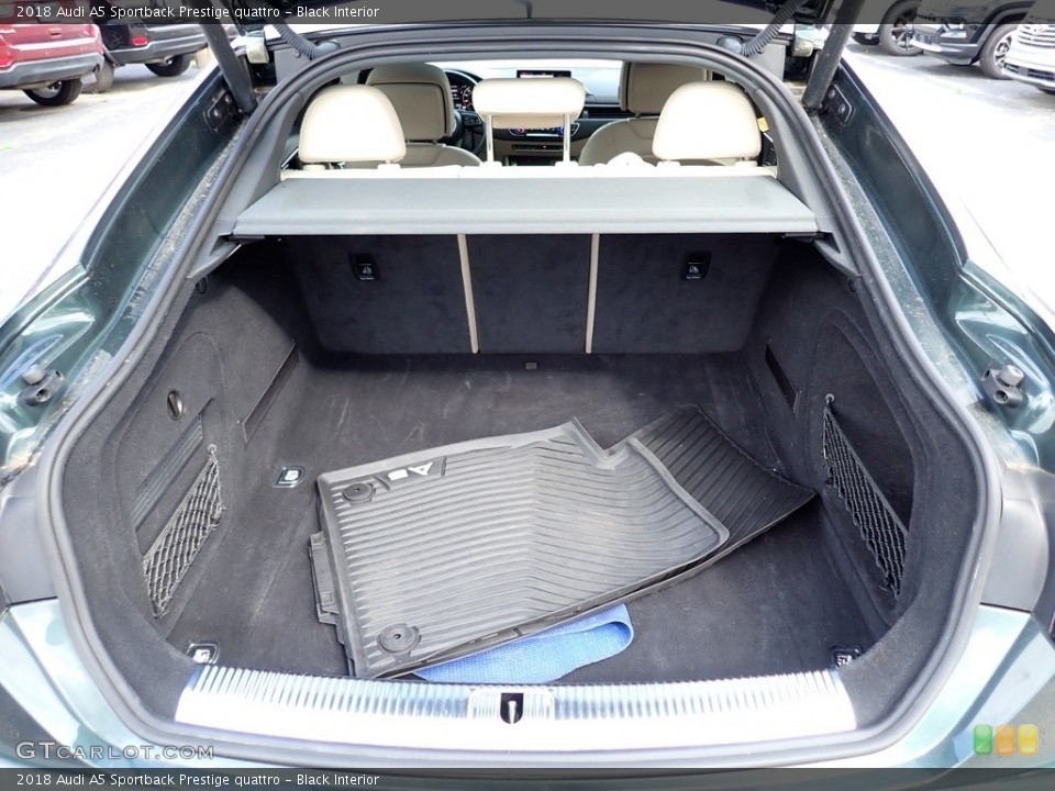 Black Interior Trunk for the 2018 Audi A5 Sportback Prestige quattro #144830180