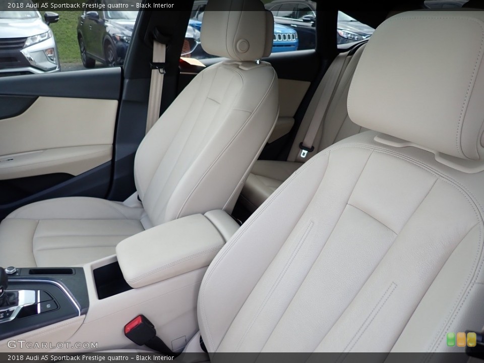Black 2018 Audi A5 Sportback Interiors