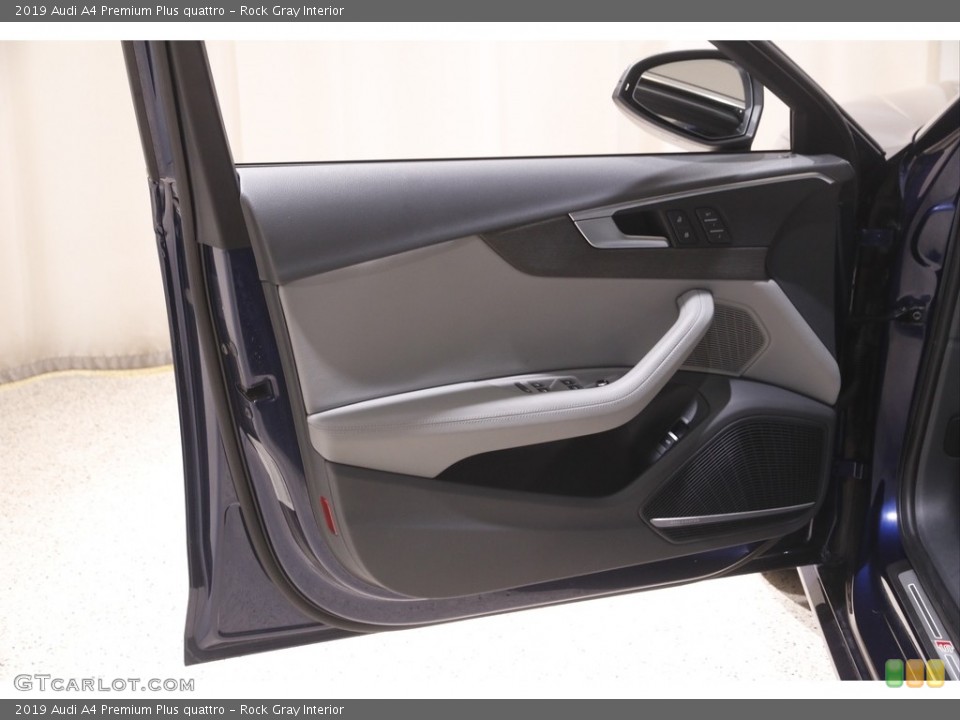 Rock Gray Interior Door Panel for the 2019 Audi A4 Premium Plus quattro #144832835