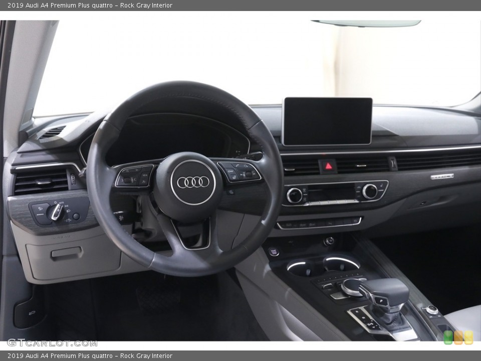 Rock Gray Interior Dashboard for the 2019 Audi A4 Premium Plus quattro #144832868