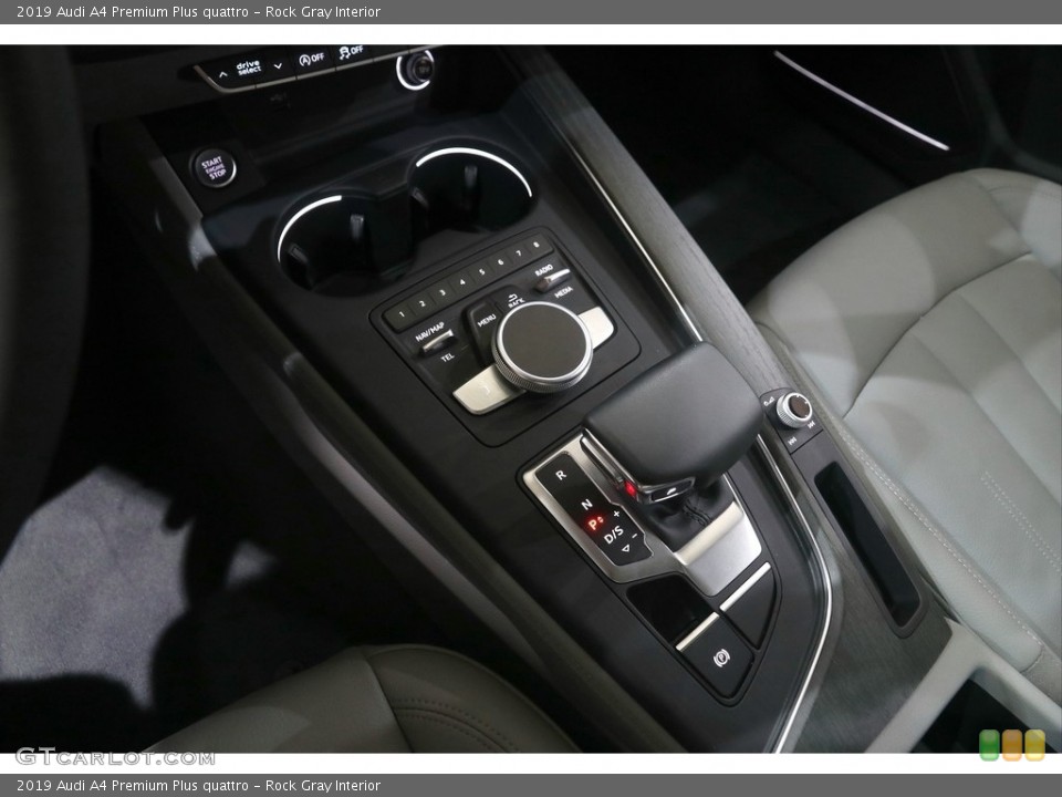 Rock Gray Interior Transmission for the 2019 Audi A4 Premium Plus quattro #144833003