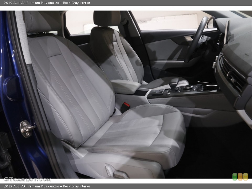 Rock Gray Interior Front Seat for the 2019 Audi A4 Premium Plus quattro #144833039