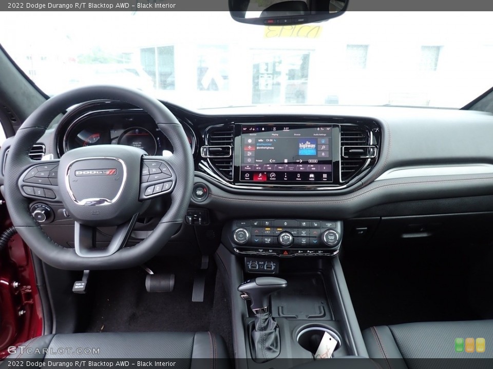Black Interior Dashboard for the 2022 Dodge Durango R/T Blacktop AWD #144833129