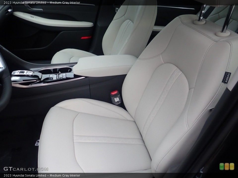 Medium Gray Interior Front Seat for the 2023 Hyundai Sonata Limited #144833870