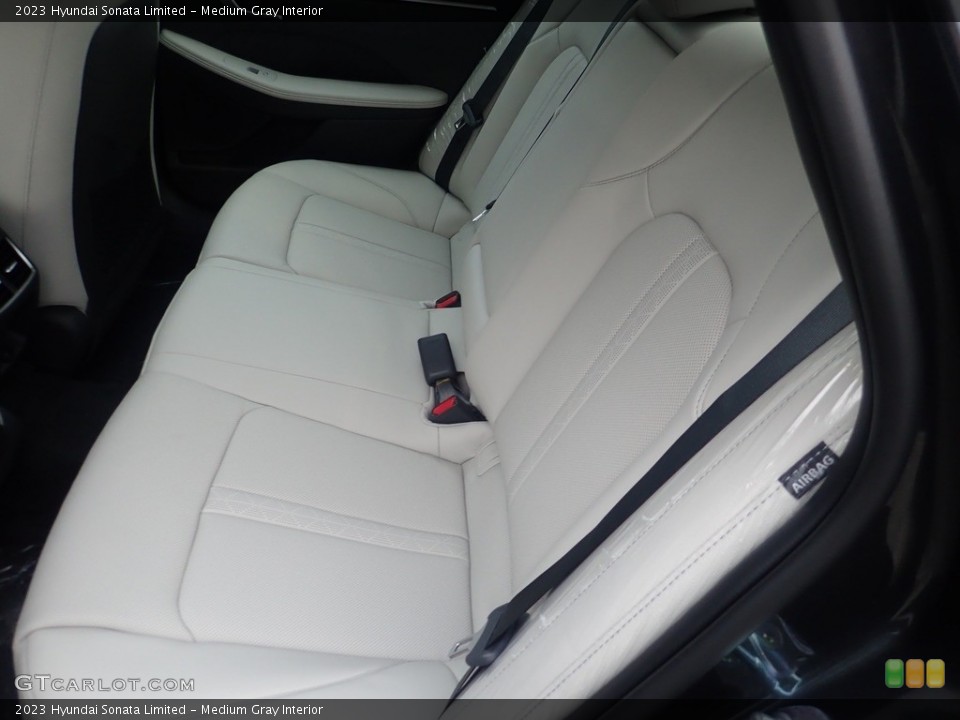 Medium Gray Interior Rear Seat for the 2023 Hyundai Sonata Limited #144833882