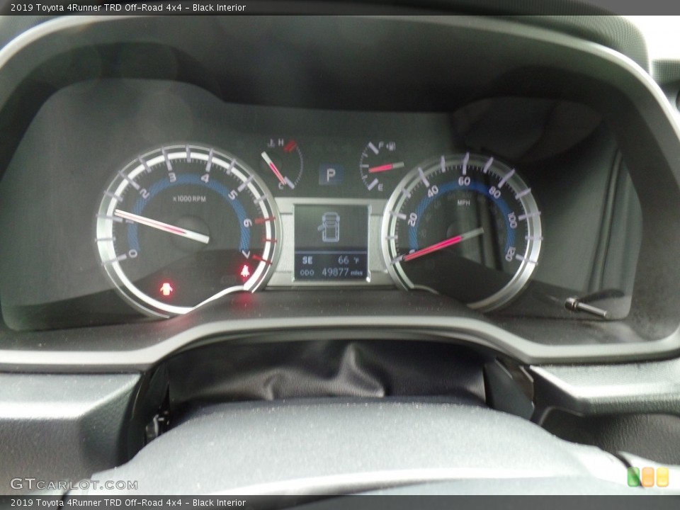 Black Interior Gauges for the 2019 Toyota 4Runner TRD Off-Road 4x4 #144834692