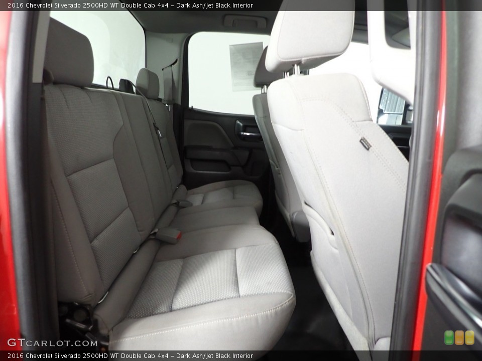 Dark Ash/Jet Black Interior Rear Seat for the 2016 Chevrolet Silverado 2500HD WT Double Cab 4x4 #144835637