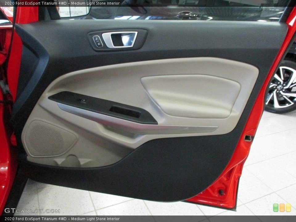Medium Light Stone Interior Door Panel for the 2020 Ford EcoSport Titanium 4WD #144835739