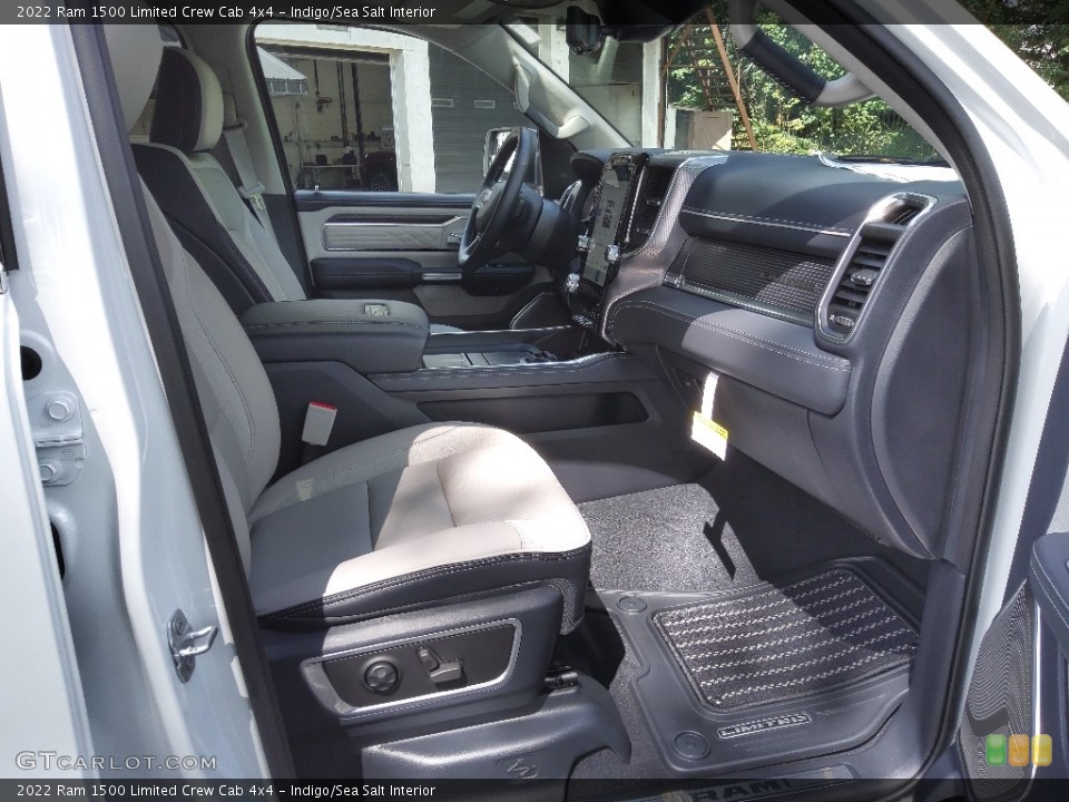 Indigo/Sea Salt Interior Photo for the 2022 Ram 1500 Limited Crew Cab 4x4 #144838029