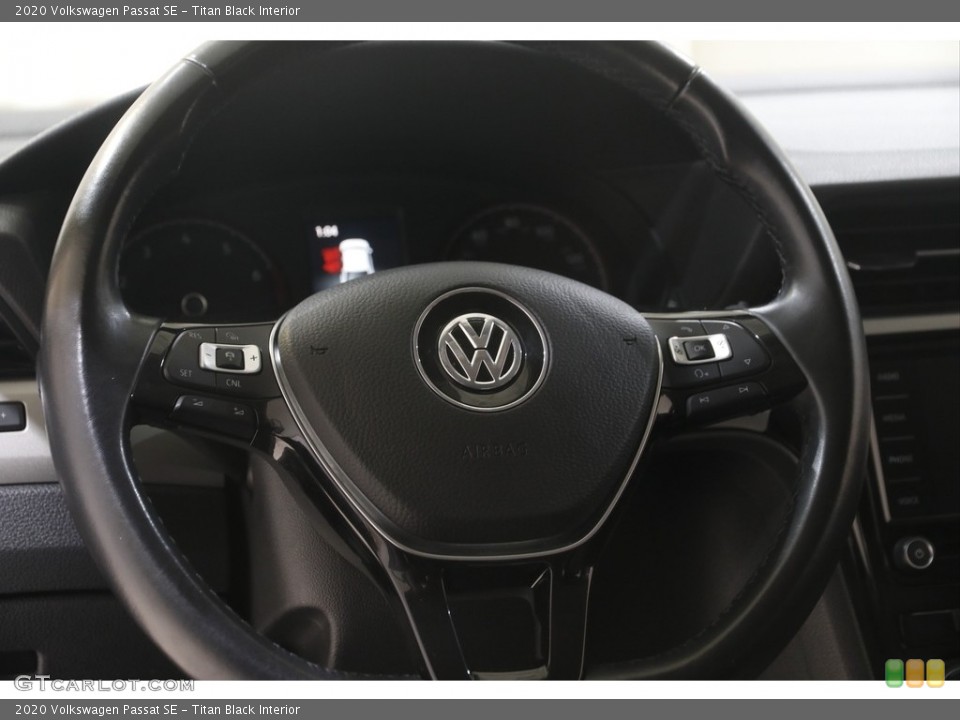 Titan Black Interior Steering Wheel for the 2020 Volkswagen Passat SE #144838076