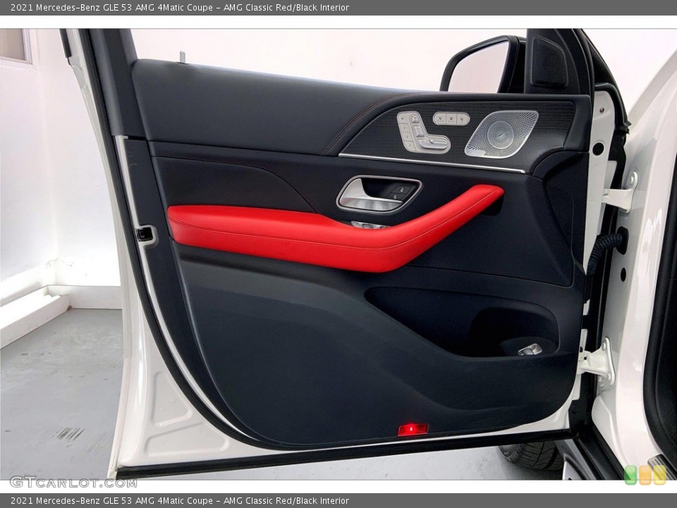 AMG Classic Red/Black Interior Door Panel for the 2021 Mercedes-Benz GLE 53 AMG 4Matic Coupe #144838082