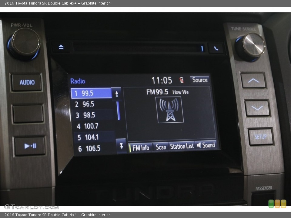 Graphite Interior Audio System for the 2016 Toyota Tundra SR Double Cab 4x4 #144838172