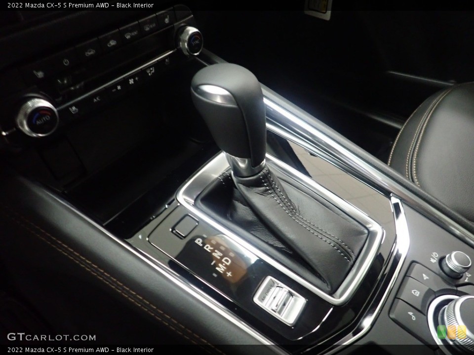 Black Interior Transmission for the 2022 Mazda CX-5 S Premium AWD #144838493