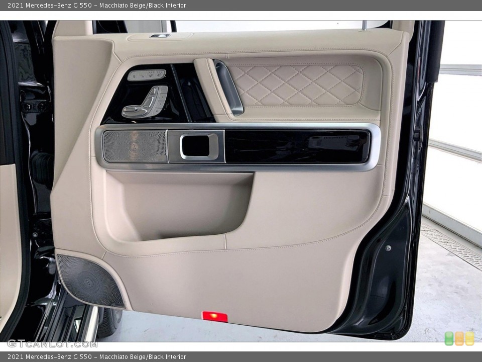 Macchiato Beige/Black Interior Door Panel for the 2021 Mercedes-Benz G 550 #144839027