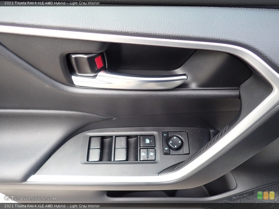 Light Gray Interior Door Panel for the 2021 Toyota RAV4 XLE AWD Hybrid #144840881