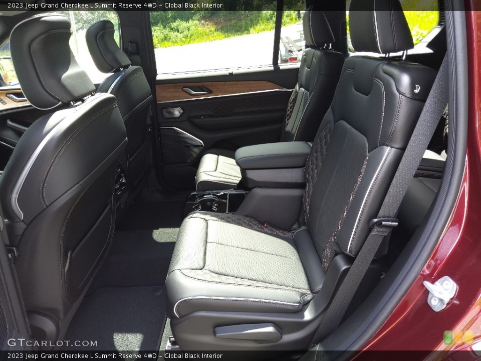 Global Black Interior Rear Seat for the 2023 Jeep Grand Cherokee L Summit Reserve 4WD #144842342