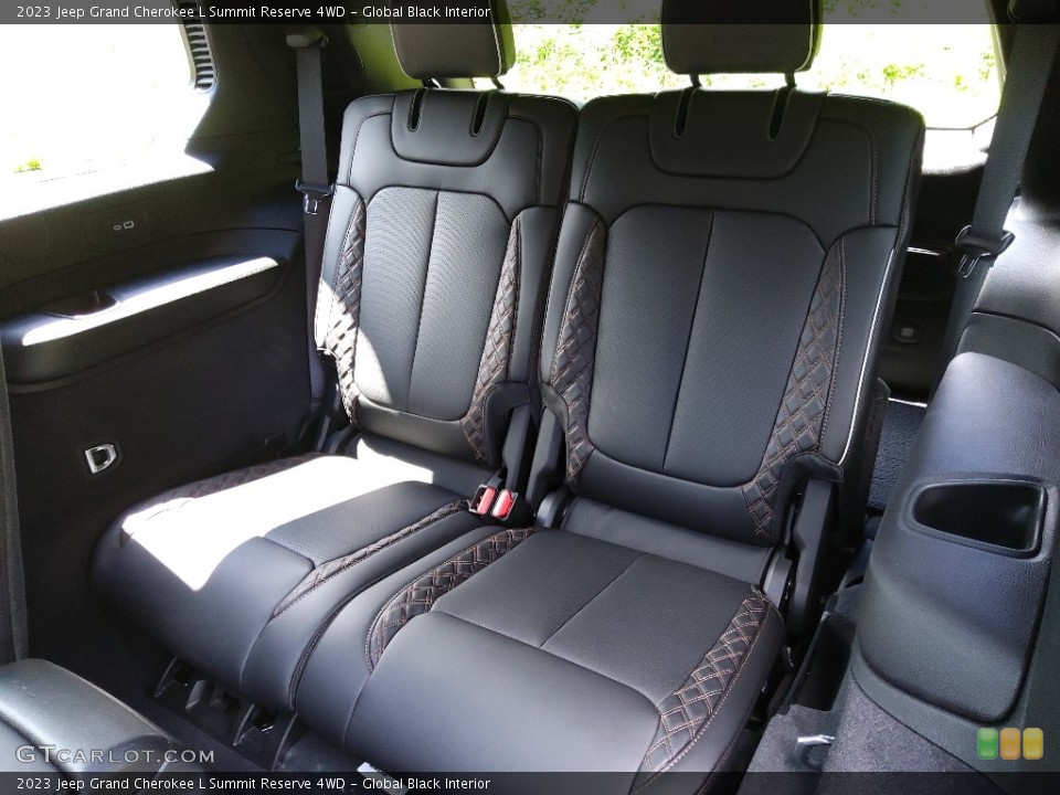 Global Black Interior Rear Seat for the 2023 Jeep Grand Cherokee L Summit Reserve 4WD #144842345