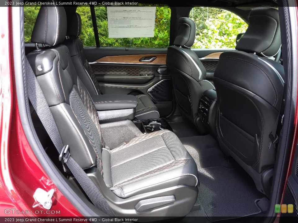 Global Black Interior Rear Seat for the 2023 Jeep Grand Cherokee L Summit Reserve 4WD #144842360