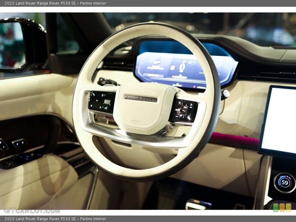Perlino Interior Steering Wheel for the 2023 Land Rover Range Rover P530 SE #144842976