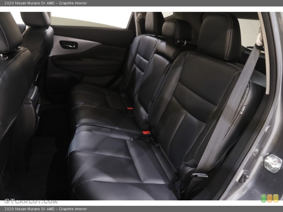 Graphite Interior Rear Seat for the 2020 Nissan Murano SV AWD #144846957