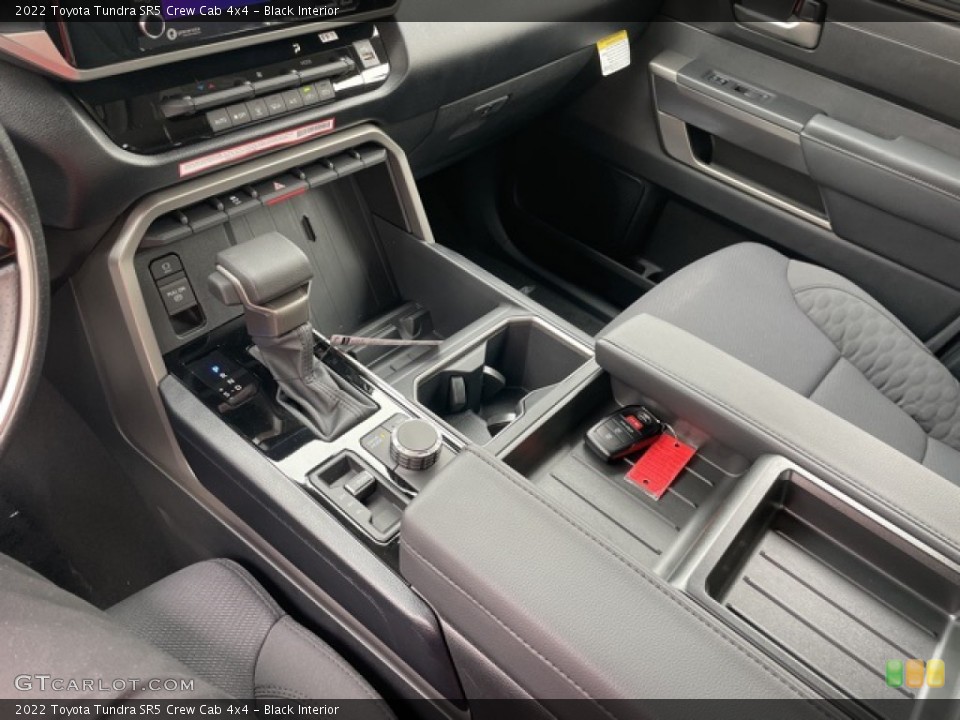 Black Interior Controls for the 2022 Toyota Tundra SR5 Crew Cab 4x4 #144848132