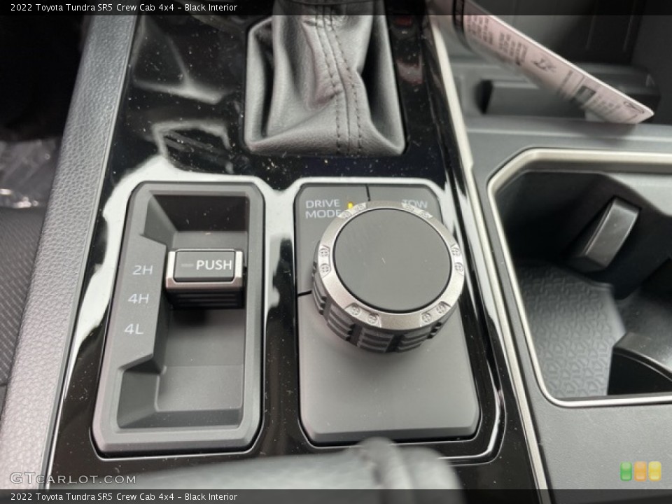 Black Interior Controls for the 2022 Toyota Tundra SR5 Crew Cab 4x4 #144848239