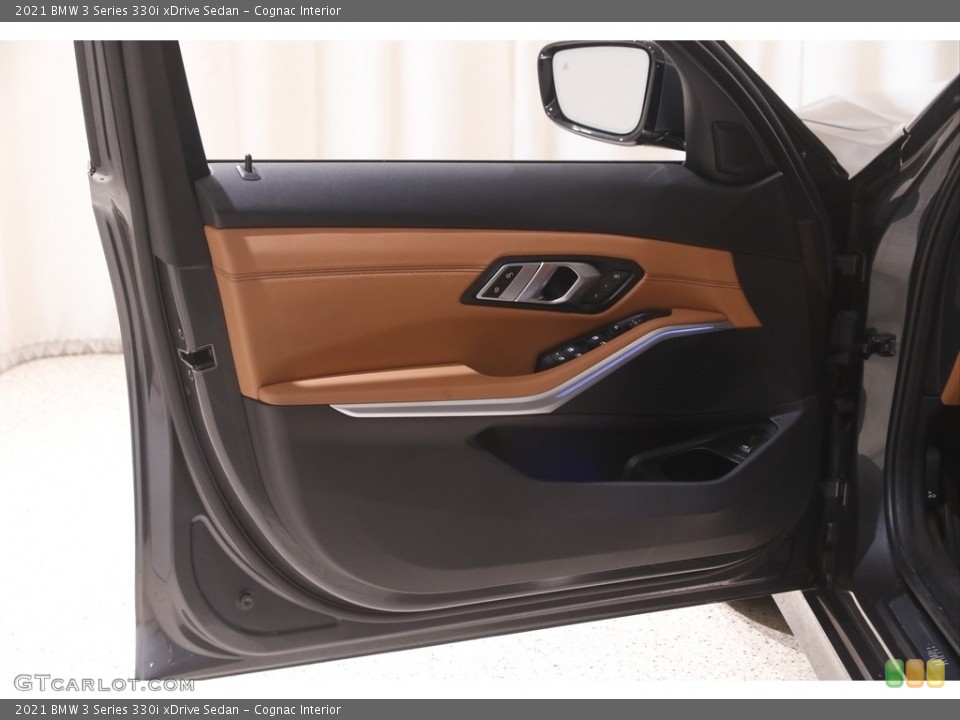 Cognac Interior Door Panel for the 2021 BMW 3 Series 330i xDrive Sedan #144849025
