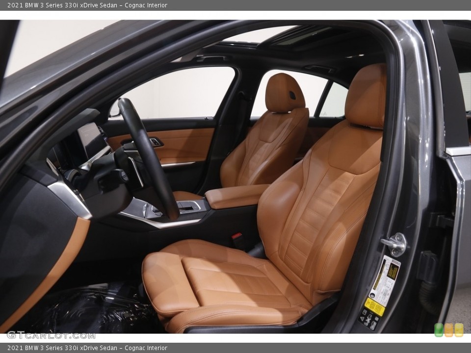 Cognac Interior Front Seat for the 2021 BMW 3 Series 330i xDrive Sedan #144849043