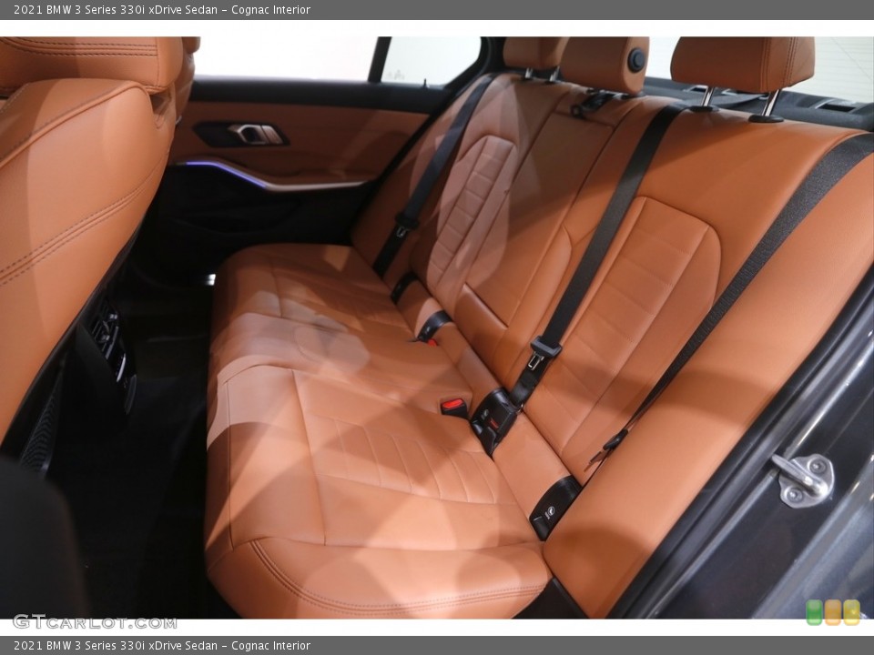 Cognac Interior Rear Seat for the 2021 BMW 3 Series 330i xDrive Sedan #144849322
