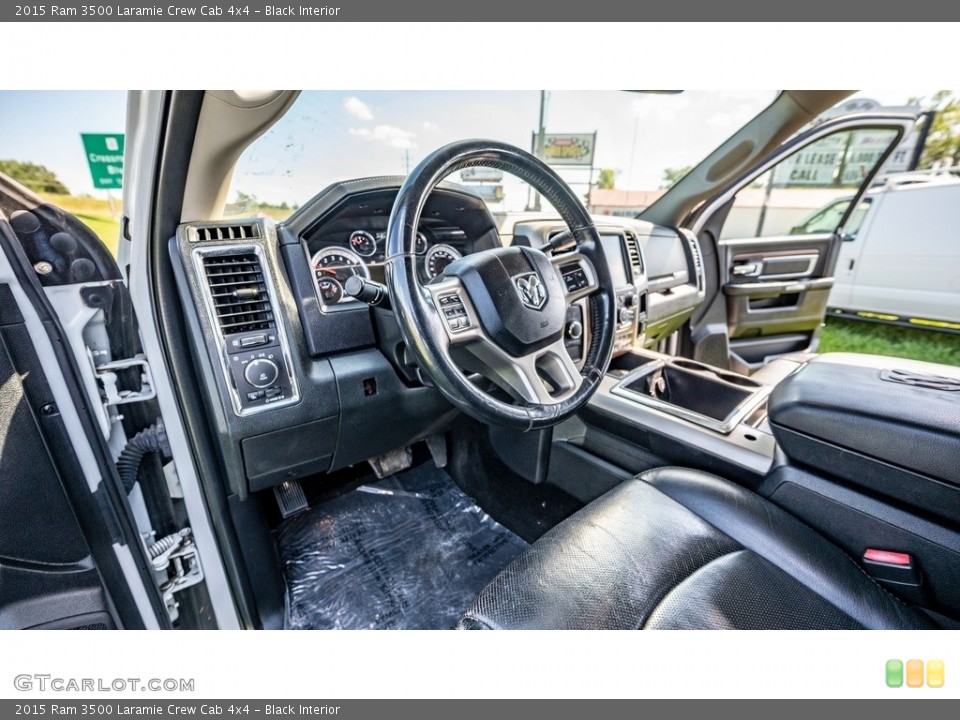 Black Interior Photo for the 2015 Ram 3500 Laramie Crew Cab 4x4 #144849999