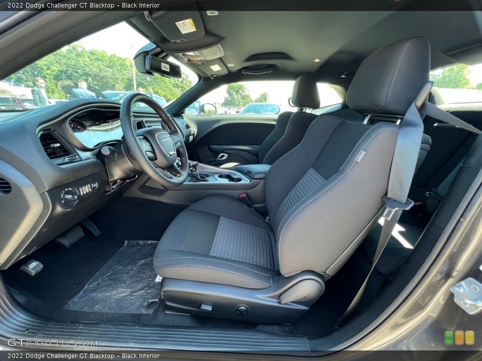 Black Interior Photo for the 2022 Dodge Challenger GT Blacktop #144850018