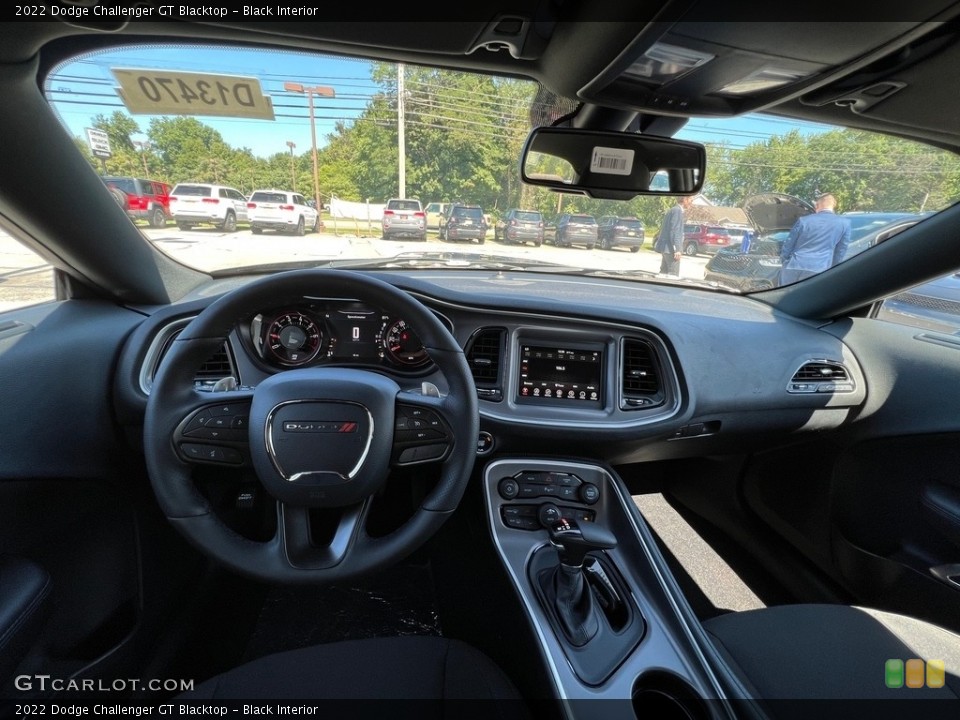 Black Interior Dashboard for the 2022 Dodge Challenger GT Blacktop #144850045