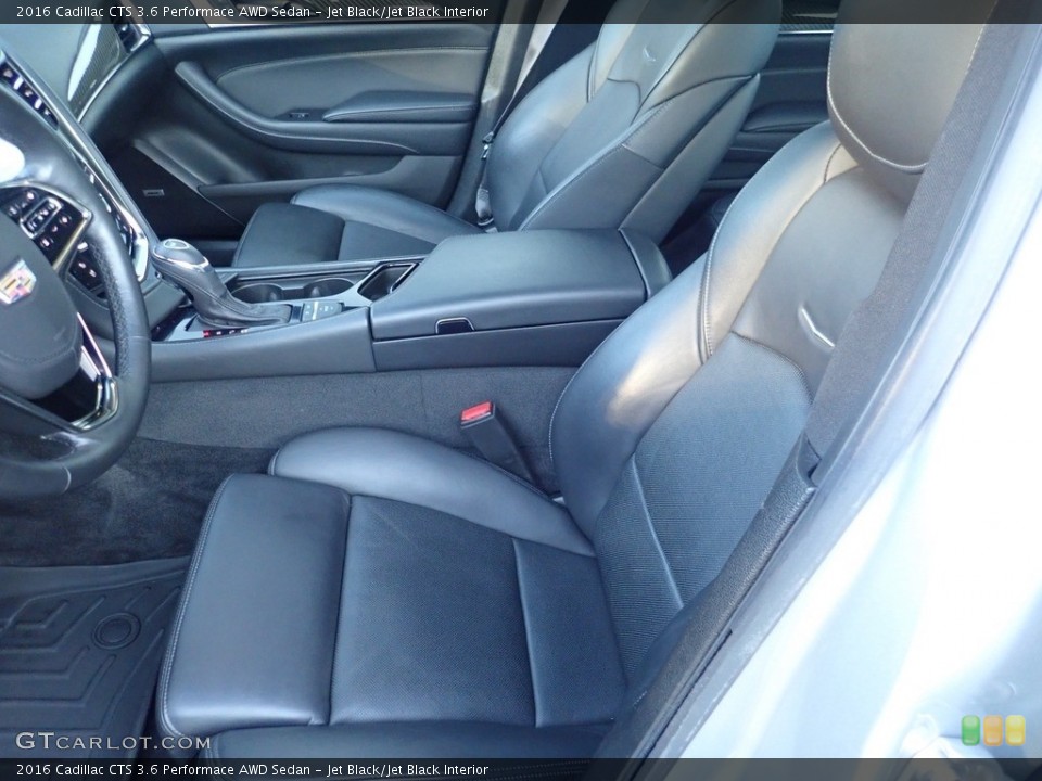 Jet Black/Jet Black 2016 Cadillac CTS Interiors