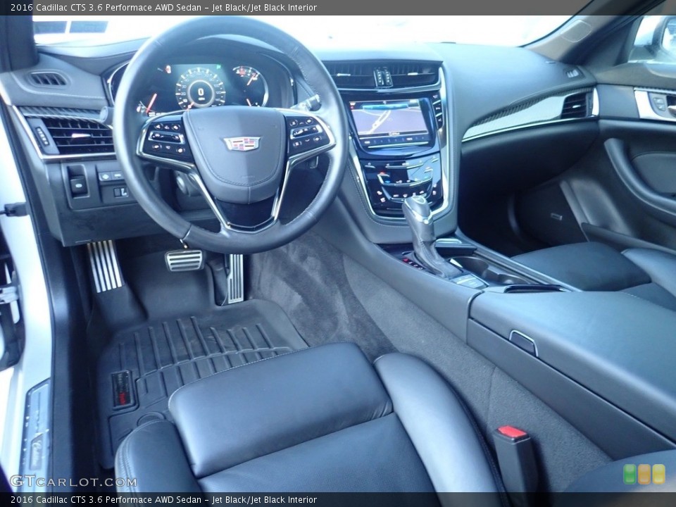 Jet Black/Jet Black Interior Photo for the 2016 Cadillac CTS 3.6 Performace AWD Sedan #144850420