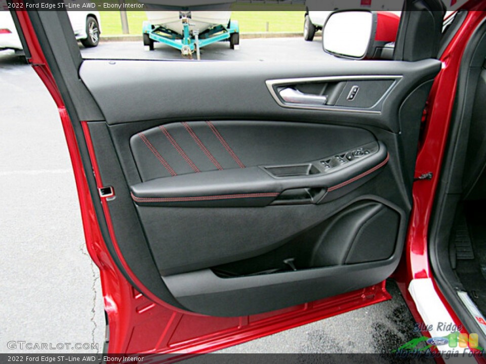 Ebony Interior Door Panel for the 2022 Ford Edge ST-Line AWD #144851345