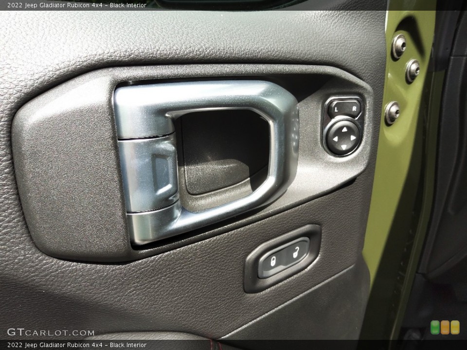 Black Interior Door Panel for the 2022 Jeep Gladiator Rubicon 4x4 #144852484