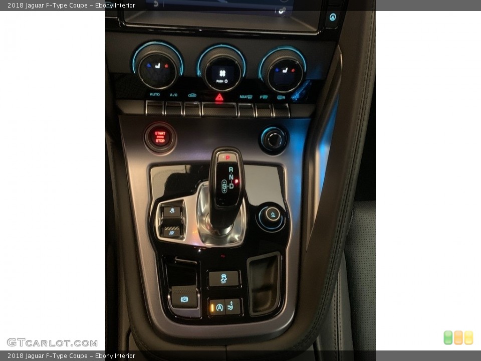 Ebony Interior Transmission for the 2018 Jaguar F-Type Coupe #144853698