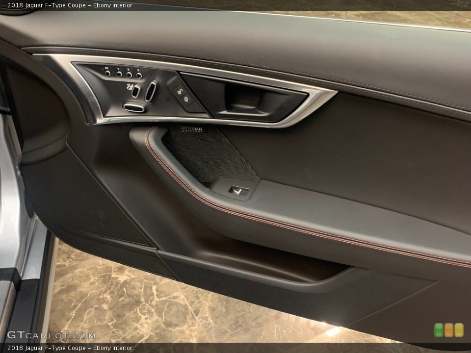 Ebony Interior Door Panel for the 2018 Jaguar F-Type Coupe #144853767
