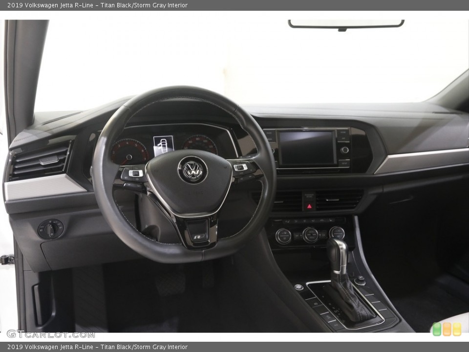 Titan Black/Storm Gray Interior Dashboard for the 2019 Volkswagen Jetta R-Line #144855129