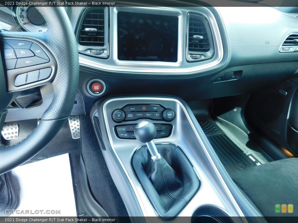 Black Interior Transmission for the 2021 Dodge Challenger R/T Scat Pack Shaker #144858168